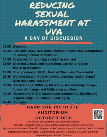 Reducing Sexual Harassment at UVA