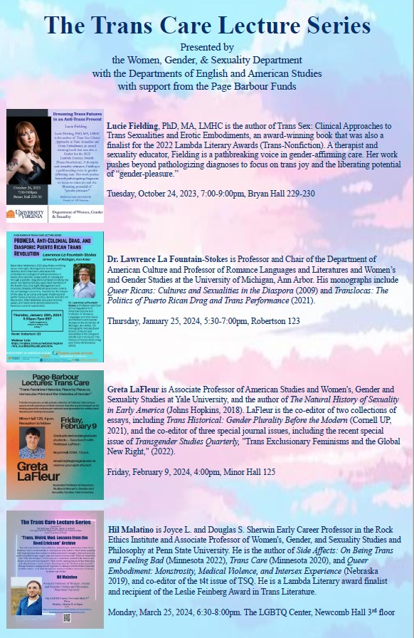 The Trans Care Lecture Series